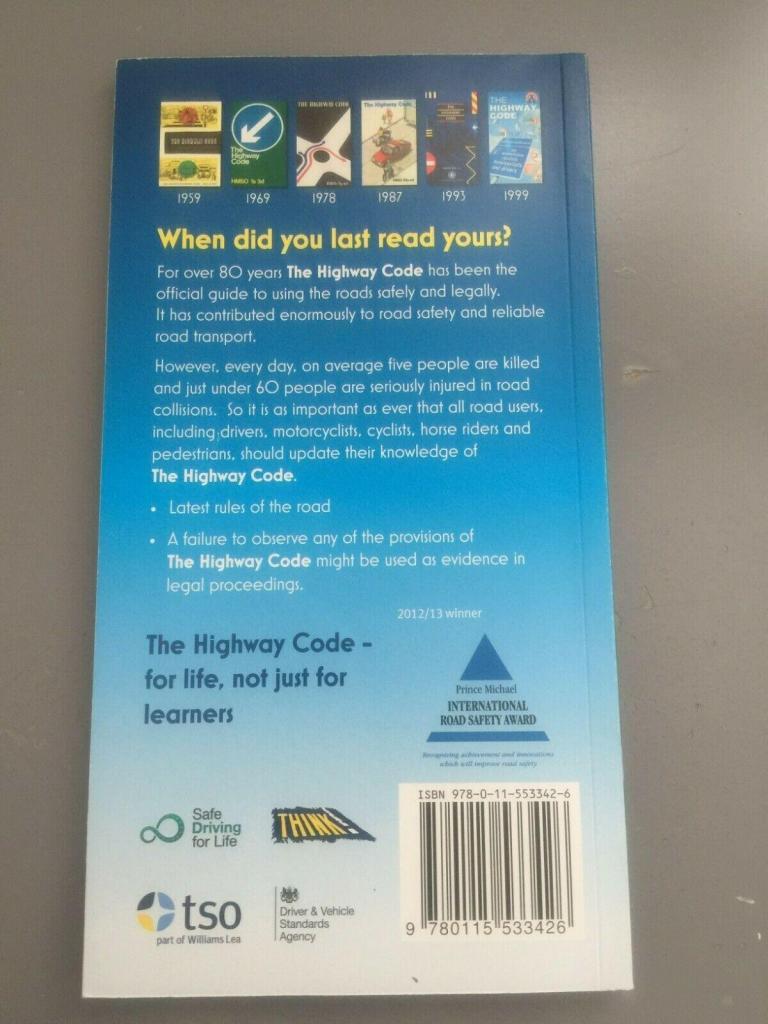 The Official Highway Code New 2015 Edition January 22, 2025