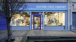 E-Bike Shop Window Front