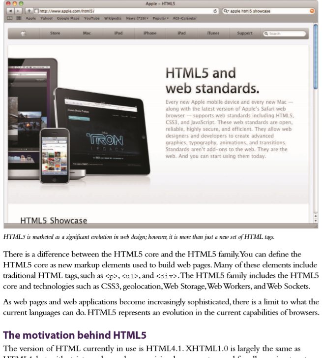 HTML5 and web standards