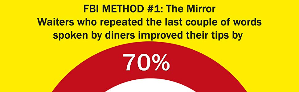 FBI Method 1 The Mirror Waiters who repeated the last couple of words spoken by diners improved their tips by