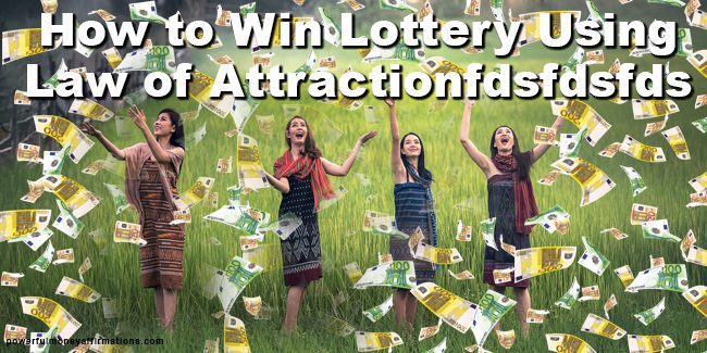 How to Win The Lottery Using Law of Attraction ebook £0.99