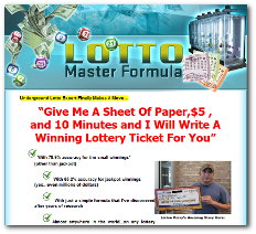 Lottery Master Formula