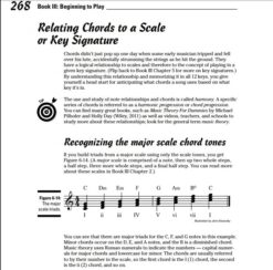 Relating Chords to a Scale