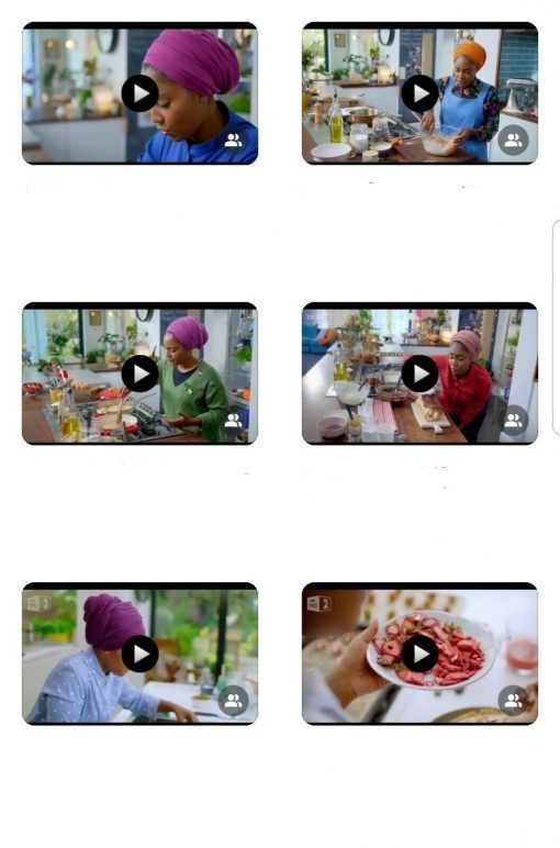 Nadiya Hussain Ultimate Collection MP4 Videos On Cooking