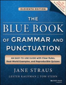 Blue Book of Grammar and Punctuation eBook