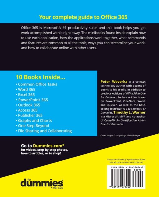 Microsoft Office 365 All-in-One For Dummies eBook