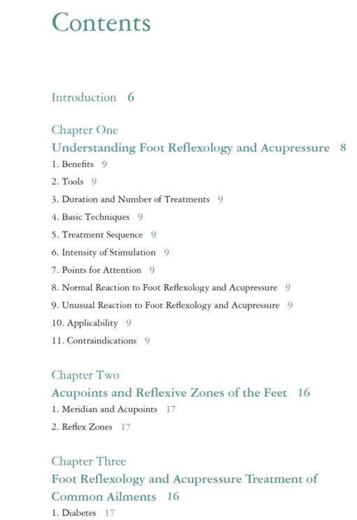 Foot Reflexology & Acupressure Book
