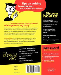 Writing Copy For Dummies Book