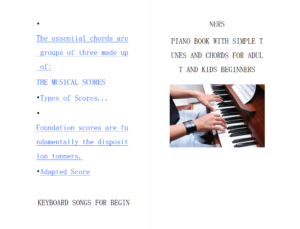 Piano Music Beginners eBook